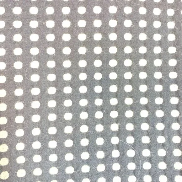 Willi Smith Vintage Womens Tailored Black & Off White Oval Pattern 3/4 Sleeve Bl - Picture 6 of 7